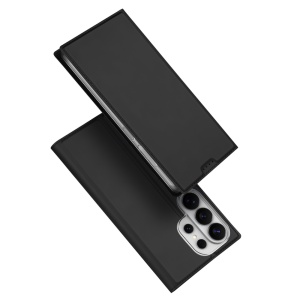 Husa Samsung Galaxy S26 Ultra tip carte magnetica, Skin Pro Dux Ducis, Negru