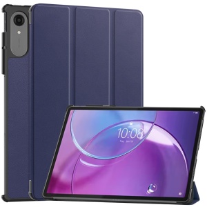 Husa tableta pentru Lenovo Idea Tab Pro Gen 2 cu suport Multi-Unghi și functie Sleep/Wake, FoldPro, Albastru, set cu sticker