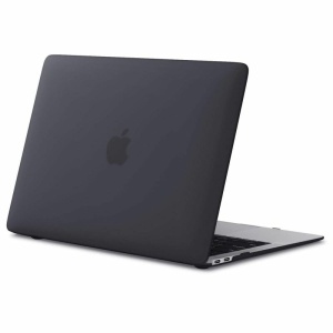 Husa UltraShell compatibila cu MacBook Air 13" 2020, Negru mat