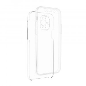 Husa Xiaomi Redmi 10C din silicon 360°, Skyddar TPU - Transparent