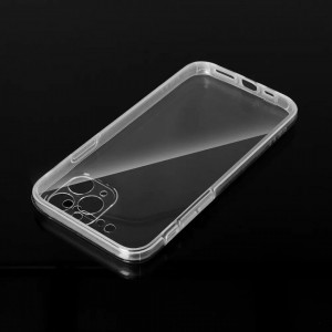Husa Xiaomi Redmi 10C din silicon 360°, Skyddar TPU - Transparent - Img 3