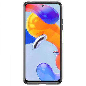 Husa Xiaomi Redmi Note 11 Pro 5G, Techsuit Carbon Silicon - Negru - Img 2