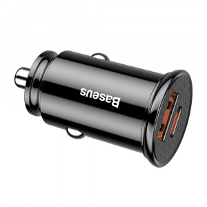 Incarcator Auto 30W, 5V- Baseus Circular (CCALL-YS01) - Black - Img 4
