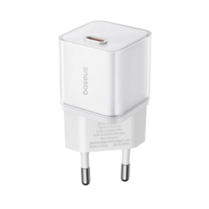Incarcator GaN5S, Type-C, 20W, Baseus, Alb