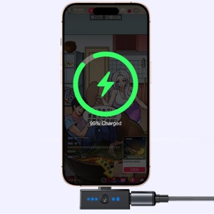 Microfon lavaliera 2in1, Wireless 2.4GHz, Raza 100m, Baterie 600mAh, Yesido, Negru - Img 6