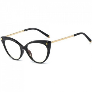 Ochelari calculator dama protectie lumina albastra, Techsuit (F93308) - Bright Black