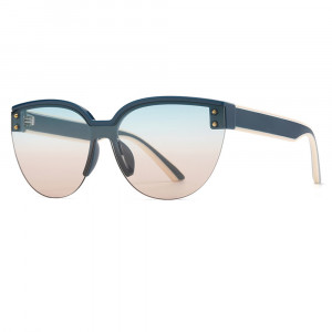 Ochelari de soare dama, Polarizati, Trendy, Skyddar Vistta 6506 - Verde Maro