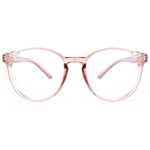Ochelari Protectie Blue Light Unisex/Femei, SKYDDAR INNOVATION, Rame Metalice, PC28003, Design Modern, set cu sticker, Maro;transparenta