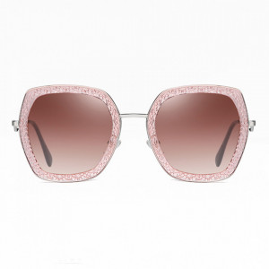 Ochelari soare dama cu protectie UV (WD2207-T25), Techsuit - Pink - Img 2