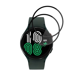 [Pachet 2x] Folie pentru Samsung Galaxy Watch4 44mm, protectie zgarieturi, set cu sticker, Nano Flex, Negru