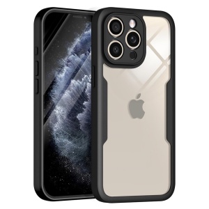 [Pachet 360°] Husa + Folie pentru iPhone 11 Pro Max, SKDR ColorShield 360° - Negru - Img 1