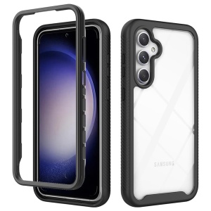 [Pachet 360°] Husa + Folie Samsung Galaxy S23 FE anti soc, Techsuit Defense - Negru