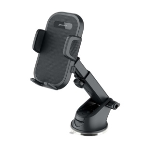 Suport Auto, Proove Longway Plaid, Parbriz/Bord, Ventuza Reglabila, Telefoane 4.7–6.9 inch, Negru