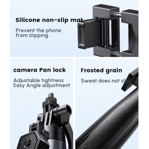 Tripod Universal, pentru Selfie Stick, Bluetooth, Ugreen LP849, Negru - Img 2