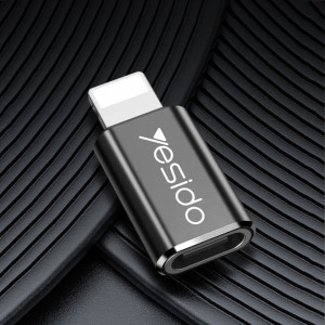 Adaptor Lightning la Type-C, Plug & Play, 480Mbps, Yesido (GS03) - Negru - Img 6
