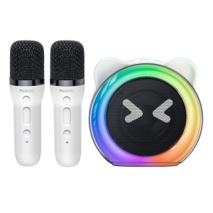Boxa Karaoke Wireless, Bluetooth 5.3, 2 Microfoane, 5W, Yesido, Negru