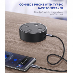 Cablu Audio Adaptor Type-C la Jack 1m, Ugreen AV143 - Deep Gray - Img 6