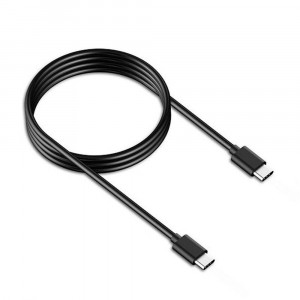Cablu de Date Type-C la Type-C, 480Mbps, 2.1A, 1m - Samsung (EP-DA905BWE) - White (Bulk Packing) - Img 4