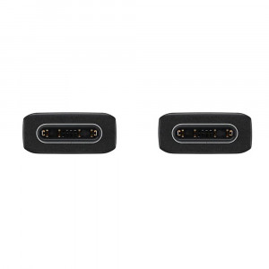 Cablu de Date USB-C to Type-C Fast Charging 3A, 1.8m - Samsung (EP-DW767JBE) - Black (Bulk Packing) - Img 3