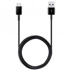 Cablu de Date USB la Type-C, 1.2m - Samsung (EP-DG950CBE) - Black (Bulk Packing) - Img 2