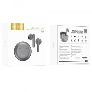 Casti Bluetooth Wireless Stereo - Hoco (EW14) - Metal Gray - Img 7
