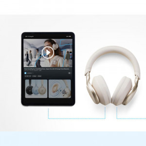 Casti On Ear Wireless Activ Noise Cancelling, BT 5.3, Hi,Res, Anker SoundCore Space One (A3035G21), White - Img 6