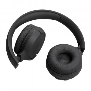 Casti On-Ear wireless, BT 5.3, pliabile, microfon, Siri, Google Assitent, JBL (Tune 520) - Negru - Img 6