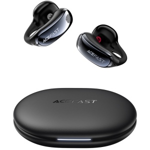 Casti OWS, Bluetooth 5.4, Bass, Microfon, Waterproof, 400mAh - Acefast Acefit SE (FA005) - Black