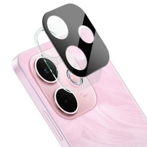 Folie camera pentru Oppo A5 Pro 5G, SKYDDAR INNOVATION, Camera Glass Negru, set cu sticker - Img 2