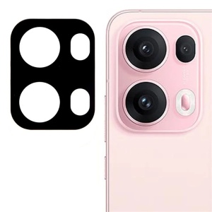 Folie camera pentru Oppo Reno13 Pro, SKYDDAR INNOVATION, Camera Glass Negru, set cu sticker
