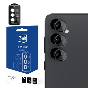 Folie camera pentru Samsung Galaxy S25 din sticla, Full Cover, Ultra Rezistenta, Premium, Lens Protection Pro 3mk, Transparenta