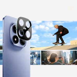 Folie camera pentru Xiaomi Redmi Note 15 Pro+ 5G, SKYDDAR INNOVATION, Camera Glass Negru, set cu sticker - Img 2