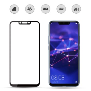Folie pentru Huawei Mate 20 Lite / P Smart Plus / Nova 3 / Nova 3i, SKYDDAR INNOVATION, Sticla Securizata, Ultra HD, Protectie 111D, Montare Simplă, Transparent, set cu sticker - Img 2