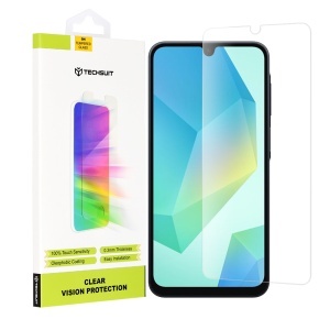 Folie pentru Samsung Galaxy A17 5G / Galaxy A16 5G, Protectie 9H, 0.3mm, Clear Vision, set cu sticker, Transparent