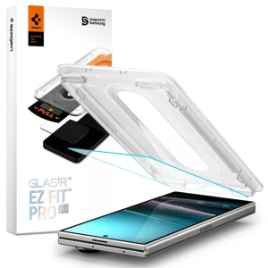 Folie pentru Samsung Galaxy Z Fold7, sticla securizata, Glas.tR EZ-FIT Spigen, Transparent
