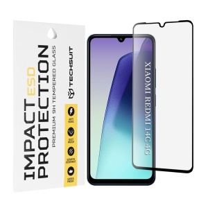 Folie pentru Xiaomi Redmi 14C / Poco C75 / Redmi A5 4G (Regional), SKYDDAR INNOVATION, ESD Glass Anti Static, Ultra HD, set cu sticker, Transparent