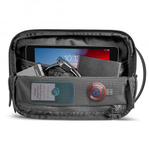 Geanta pentru Accesorii si Tableta, 8.3" - Tomtoc (T11M1D1) - Black - Img 6