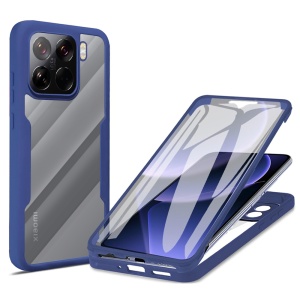 Husa 360° Xiaomi 15 Pro, SKYDDAR INNOVATION, [Pachet 360°] ColorVerse, set cu sticker, Albastru