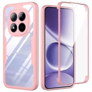 Husa 360° Xiaomi Redmi Note 15 Pro 5G, SKYDDAR INNOVATION, [Pachet 360°] ColorVerse, set cu sticker, Roz