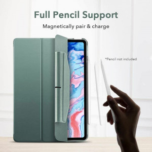 Husa flip iPad Air 4 / iPad Air 5, ESR Ascend Trifold - Forest Green - Img 4