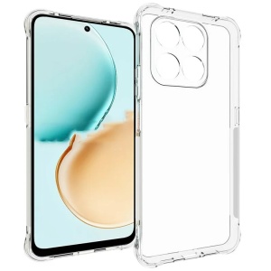 Husa Honor 400 Smart / X7d din Silicon, Protectie colturi, set sticker, Anti Soc, Transparent