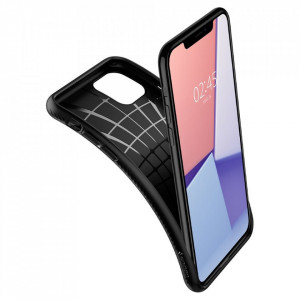 Husa iPhone 11, Liquid Air Spigen - Negru - Img 2