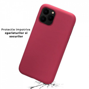 Husa iPhone 12 Pro Max din silicon moale, Techsuit Soft Edge - Dark Green - Img 4