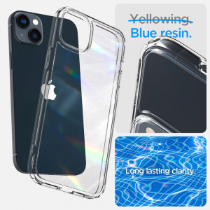 Husa iPhone 14 Spigen Ultra Hybrid - Clear - Img 6