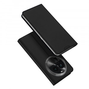 Husa Oppo Find X6 Pro tip carte magnetica, Skin Pro Dux Ducis - Negru