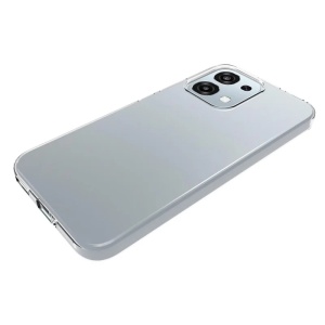 Husa Oppo Reno A6 Pro 5G din silicon transparent, set cu sticker, ClearGuard, Transparenta - Img 3