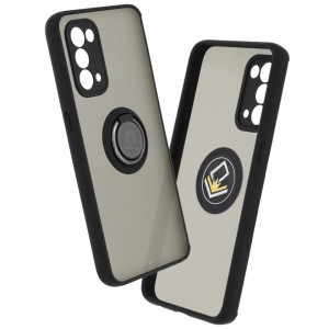 Husă Oppo Reno5 5G / Find X3 Lite 5G SKYDDAR Glinth+ cu Inel Rotativ 360°, Compatibilitate Magnetică, Absorbție Șocuri, Design Subțire și Elegant - Negru - Img 2