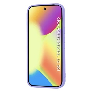 Husa pentru Google Pixel 10 / Pixel 10 Pro, SKYDDAR INNOVATION, din Silicon Catifelat, SoftElegance , Violet, set cu sticker  - Img 2