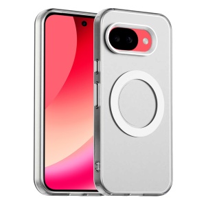 Husa pentru Google Pixel 10a, MagSafe, Antisoc, set cu sticker, CandyCase, Alb