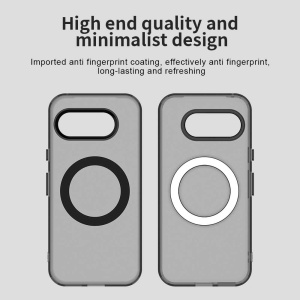 Husa pentru Google Pixel 10a, MagSafe, Antisoc, set cu sticker, CandyCase, Negru - Img 6